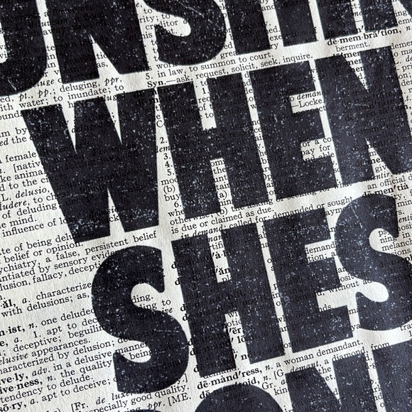 Dictionary Page Hand Painted Art - 3 prints - Picture 6 of 7